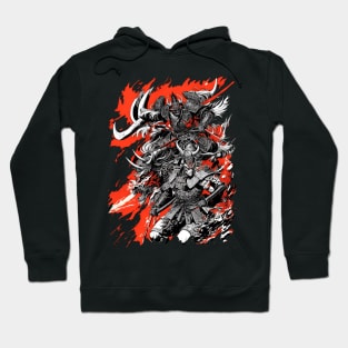 Samurai warriors art Hoodie